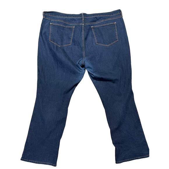 Old Navy The Flirt Women's‎ Plus Size 20 Stretch Denim Jeans Dark Wash - Picture 1 of 9